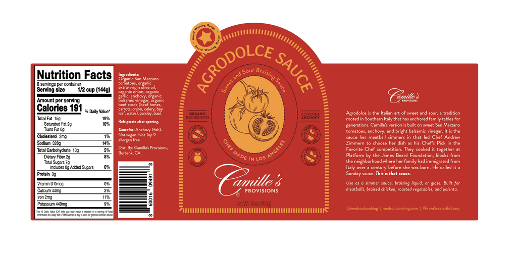 Agrodolce Sauce
