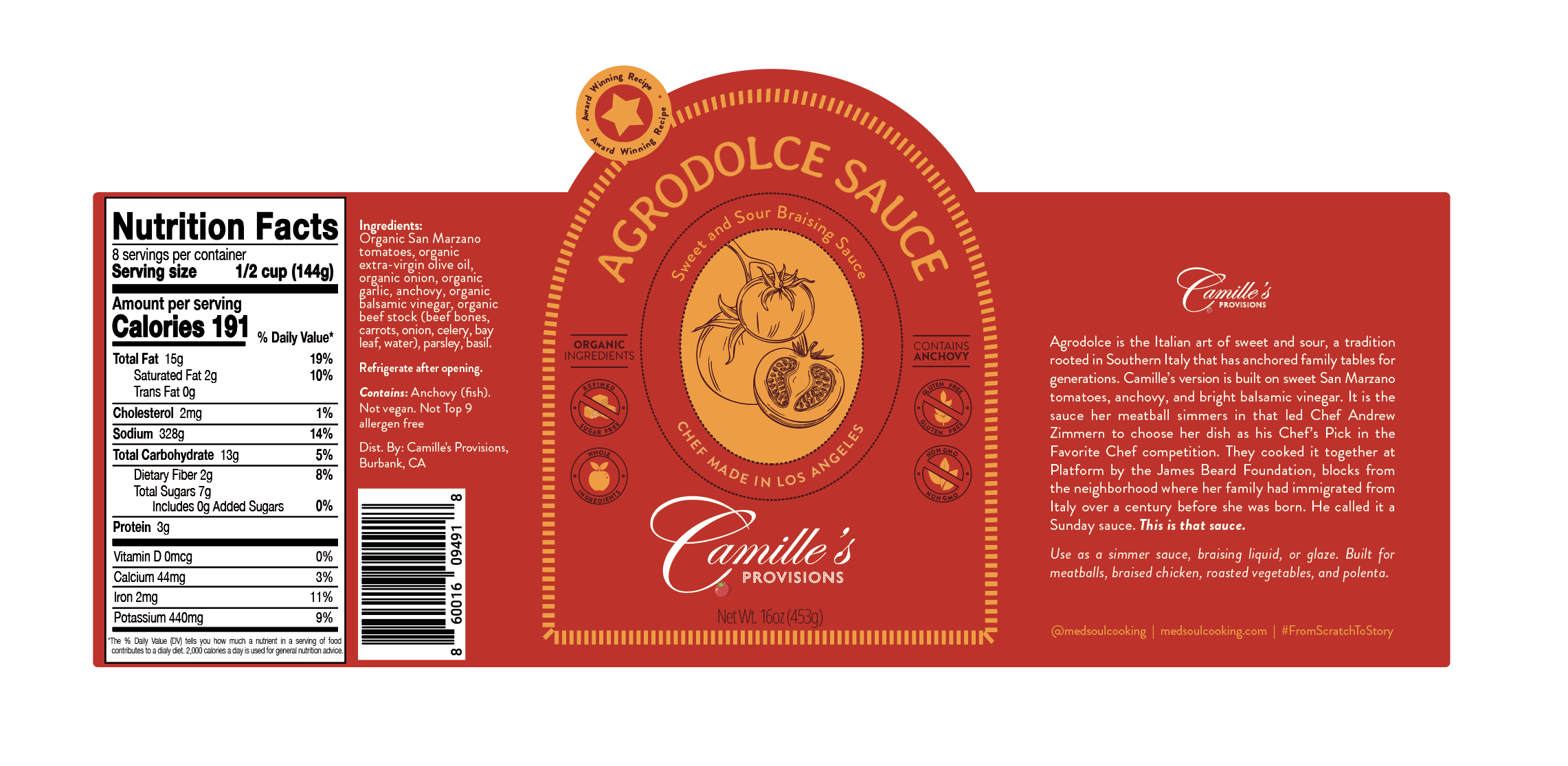 Agrodolce Sauce